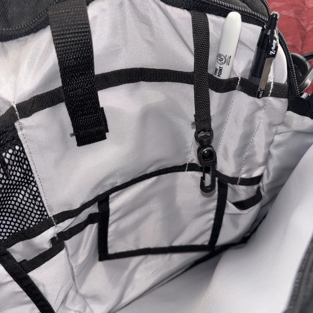 Vintage‎ Adidas Big Flap Laptop Briefcase White Logo 3 Stripes Travel Top Handle